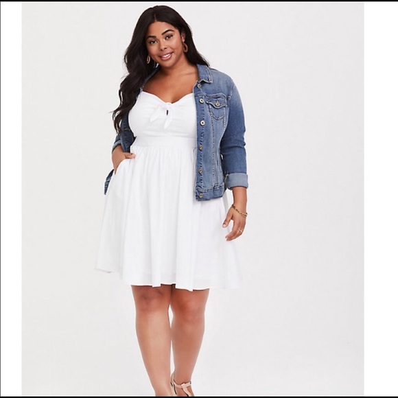 torrid Dresses & Skirts - Torrid little white dress